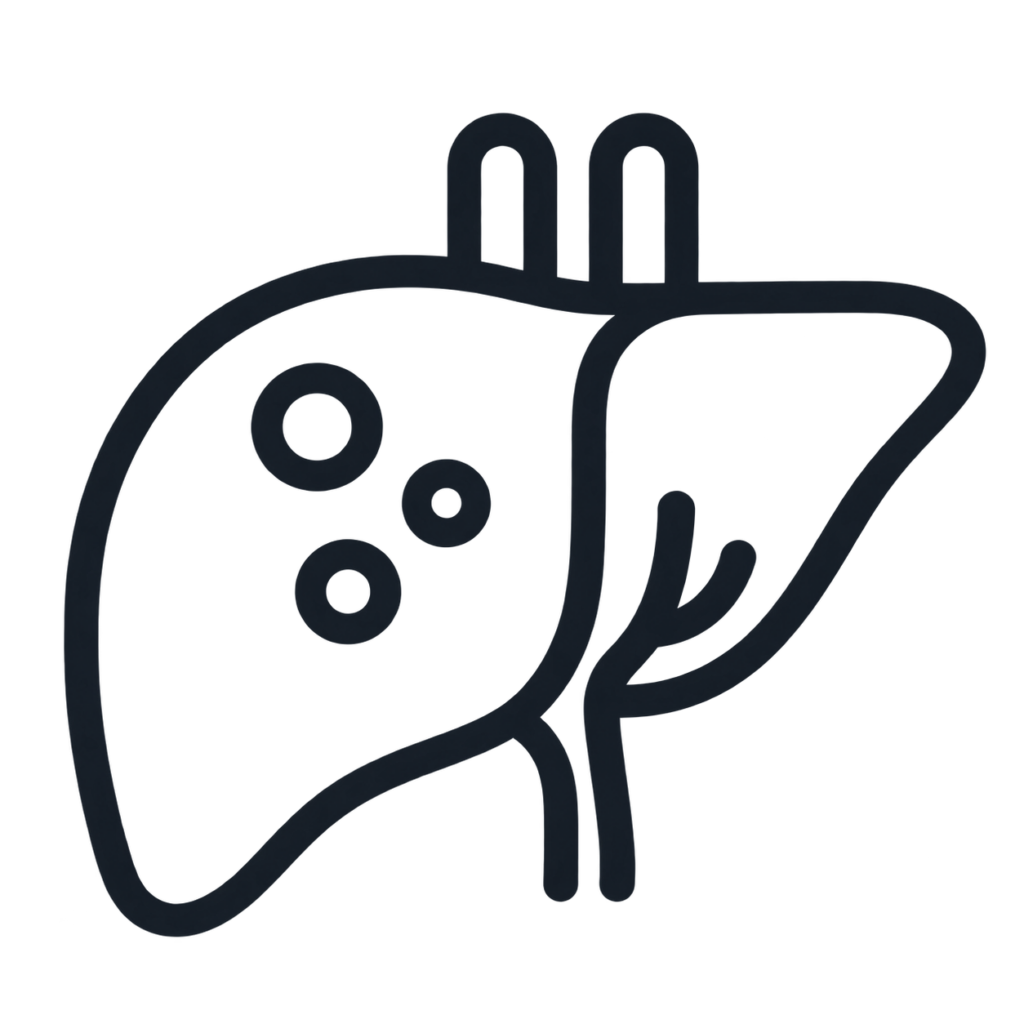 Fatty liver icon