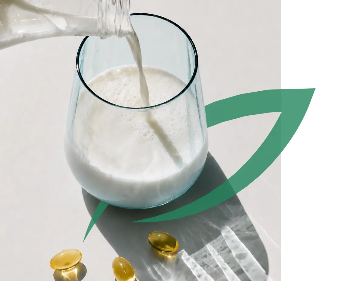 Glass of milk